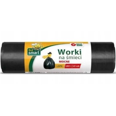 Worki na śmieci Bee Smart LDPE 160L 10 sztuk