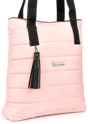 TORBA DAMSKA MIEJSKA PIKOWANA SPORTOWA SHOPPER A4