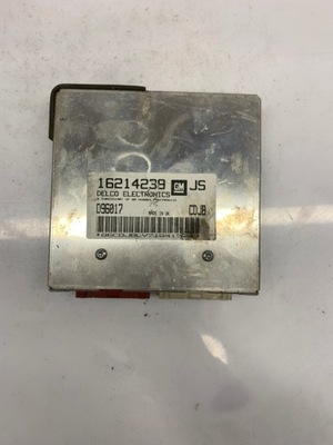 Блок управления двигателя opel 16214239 js cdjb фото №1