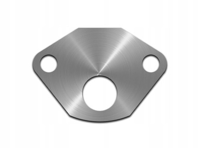 036 заглушка egr daewoo lanos nubira 1.6 16v фото №1