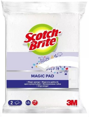 Gąbka do usuwania plam magiczna SCOTCH Brite 2szt.