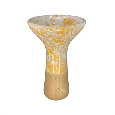 CYBUCH MOON PHUNNEL MARBLE YELLOW SHISHA FAJKA