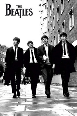 The Beatles w Londynie - plakat 61x91,5 cm