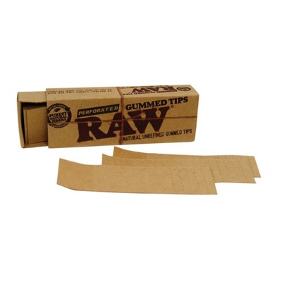 Filtry RAW Gummed perforowane do papierosów