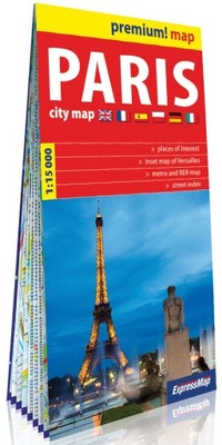 Paris - city map 1:15 000 (karton)