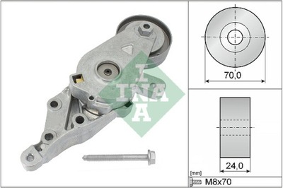 INA 534 0140 30 NAPINACZ, CORREA DE CUÑA MULTICOSTAL  