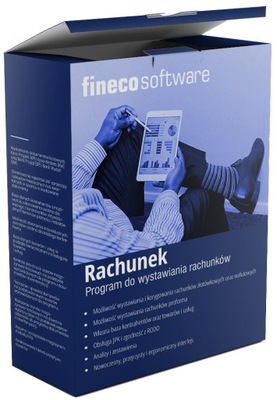 Pakiet Przedsiębiorcy Fineco Rachunek program do sprzedaży bez VAT