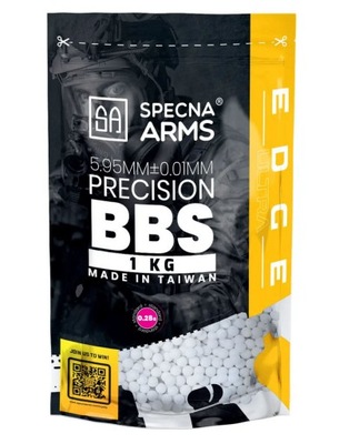 Specna Arms EDGE ULTRA - precyzyjne kulki - 0,28g - 1kg