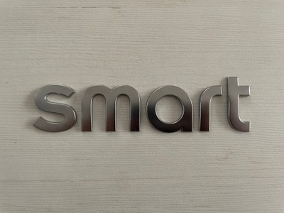 SMART FORTWO 3 III FORFOUR 2 II 2014-2019 EMBLEM INSCIPTION LID REAR ORIGINAL  