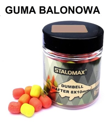 Stalomax Feeder Dumbells Fluo 8x10mm Guma Balonowa