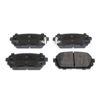 Тормозные колодки тормозные задняя kia carens iii фото №1