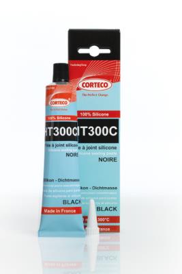 CORTECO SILIKON ЧЕРНЫЙ 300ST TUBKA 80ML