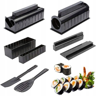 ZESTAW 10 FOREMEK DO SUSHI Forma do sushi KOMPLET