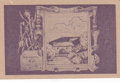 NOTGELD : AUSTRIA 50 heller 1920