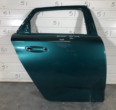Peugeot 308 t10 iii 3 kombi sw 2021- дверь правый задняя правое задние оригинал фото №1
