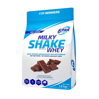Whey 6PAK Milky Shake 1800 g Chocolate 1800 g