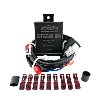 Ac stag 2-e4 эмулятор форсунок штекер bosch 4 cyl фото №1