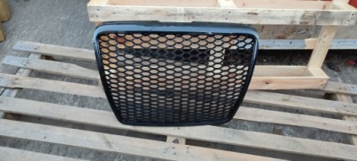 Решётка радиатора решётка радиатора audi a6 c6 2008-2011 rs6 lift plaster соты bez крепления фото №1