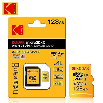 KARTA PAMIĘCI KODAK 128 GB UHS-I U1 MICRO SD ADAPTER