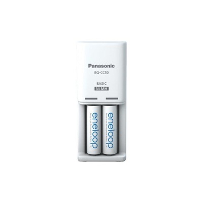 Panasonic ładowarka Compact + 2x AA Eneloop 2000 mAh