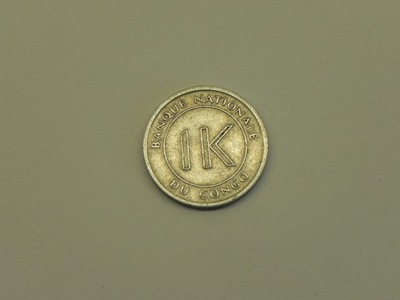 11397/ 1 LIKUTA 1967 KONGO-KRD