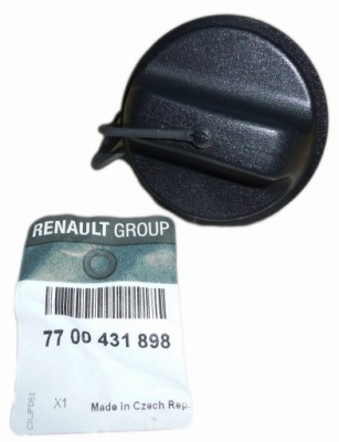 Кришка заливної пального dacia duster 7700431898 org фото №1