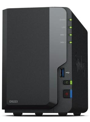 NAS Synology DS223 Tower 2x 3.5'' SATA HDD/2.5'' HDD SSD Realtek RTD1619B