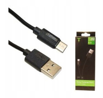 KABEL T-PHOX NETS USB Typ-C - USB-A 1,2m 2,4A cza