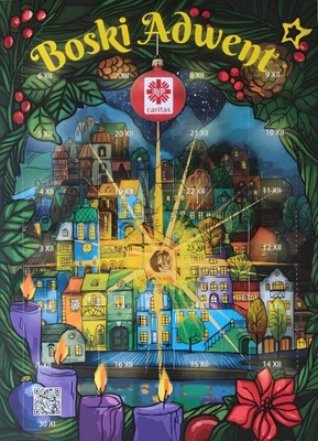 KALENDARZ ADWENTOWY 2025 BOSKI ADWENT CZEKOLADKI