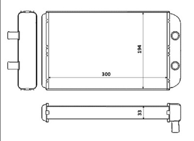 NRF 53562-NRF ОБОГРЕВАТЕЛЬ