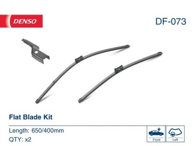 DENSO DF-073 LIMPIAPARABRISAS ESCOBILLAS PLANO KIT  