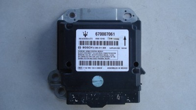 Датчик подушка безопасности 670007061 0285011809 maserati ghibli фото №1