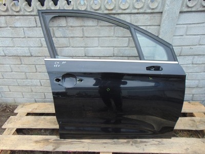 Дверь правый перед citroen c4 ii чёрные ktv фото №1