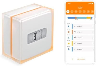 12/1298B NETATMO NTH01-AMZ INTELIGENTNY TERMOSTAT WI-FI USZKODZONE