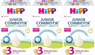 HIPP COMBIOTIK 3 mleko następne 3x 550g