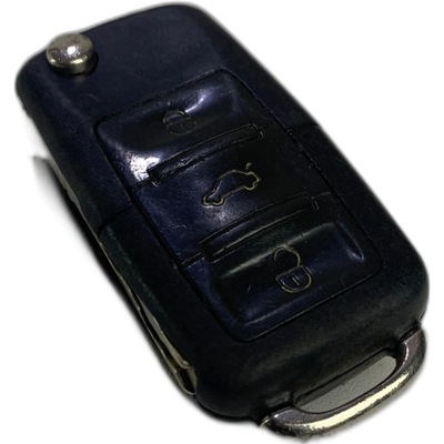Ключ pilot volkswagen polo 9n g 3 кнопки фото №1