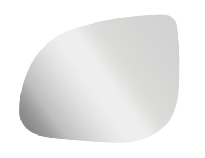 Вкладыш зеркало стекло hyundai i10 i fl 2011-2013 плоское левая фото №1