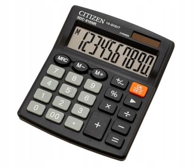 Kalkulator Biurowy Szkolny Citizen SDC-810NR