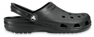 Klapki letnie chodaki do wody plażę Crocs czarne 10001-001 43-44 I M10