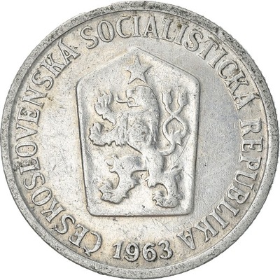 Moneta, Czechosłowacja, 10 Haleru, 1963, AU(50-53)