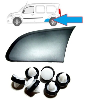 Молдинг левая przed колесом bok renault kangoo express maxi mercedes citan long фото №1