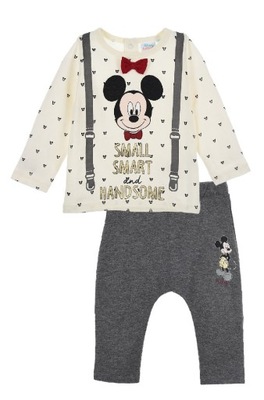 Bluzka i spodnie niemowlęce Myszka Mickey 67