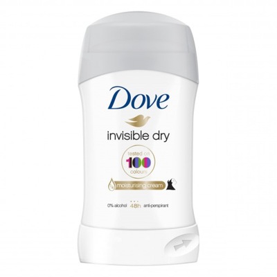 DOVE INVISIBLE DRY ANTYPERSPIRANT W SZTYFCIE 40ML