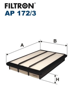 FILTRON FILTRAS ORO AP172/3 : MITSUBISCHI PAJERO III 2.5 3.2 