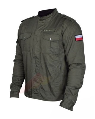 JACKET MOTORCYCLE VINTAGE OLDTIMER WOJSKOWA LEOSHI MILITARY ARMOUR 4XL  