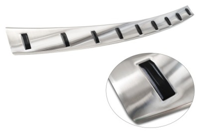 Vw golf vii kombi / r-line накладка na бампер фото №1