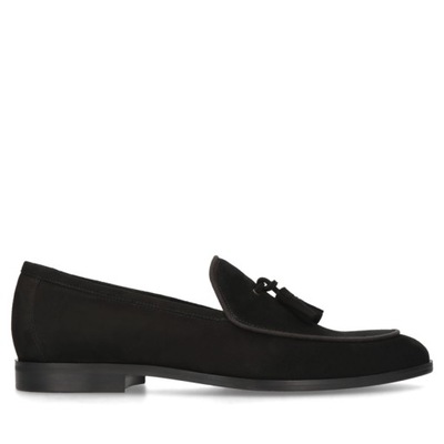 Czarne loafersy Hugo 40