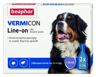 Beaphar krople na kleszcze i pasożyty dla psa od