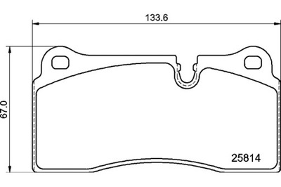 BREMBO КОЛОДКИ ТОРМОЗНЫЕ BMW 2 КУПЕ F22 F87 10 12- BREMBO