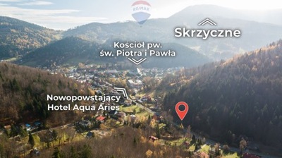 Działka, Szczyrk, Bielski (pow.), 1291 m²